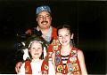 1999 - Indian Princess Family Campout, Lloyd Park, TX - Stephanie, Marty & Gretchen
